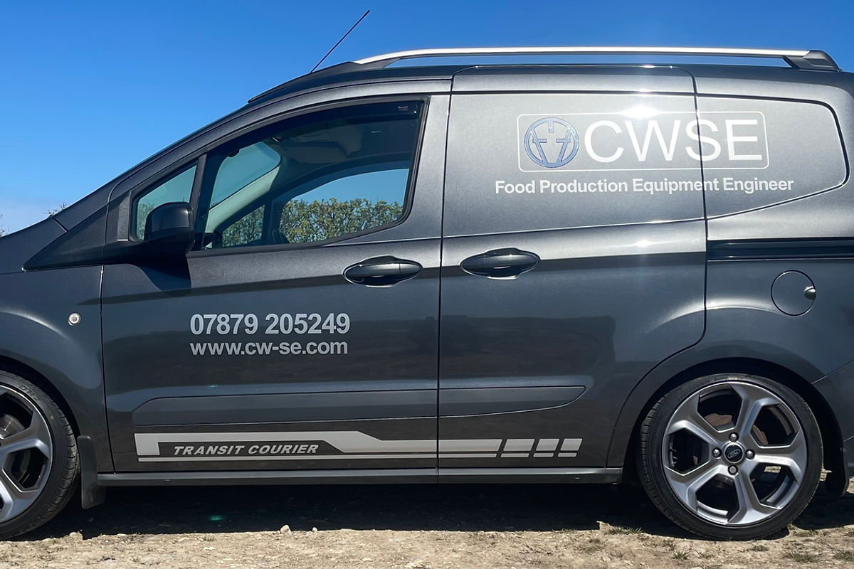 CWSE food production equipment engineer service van